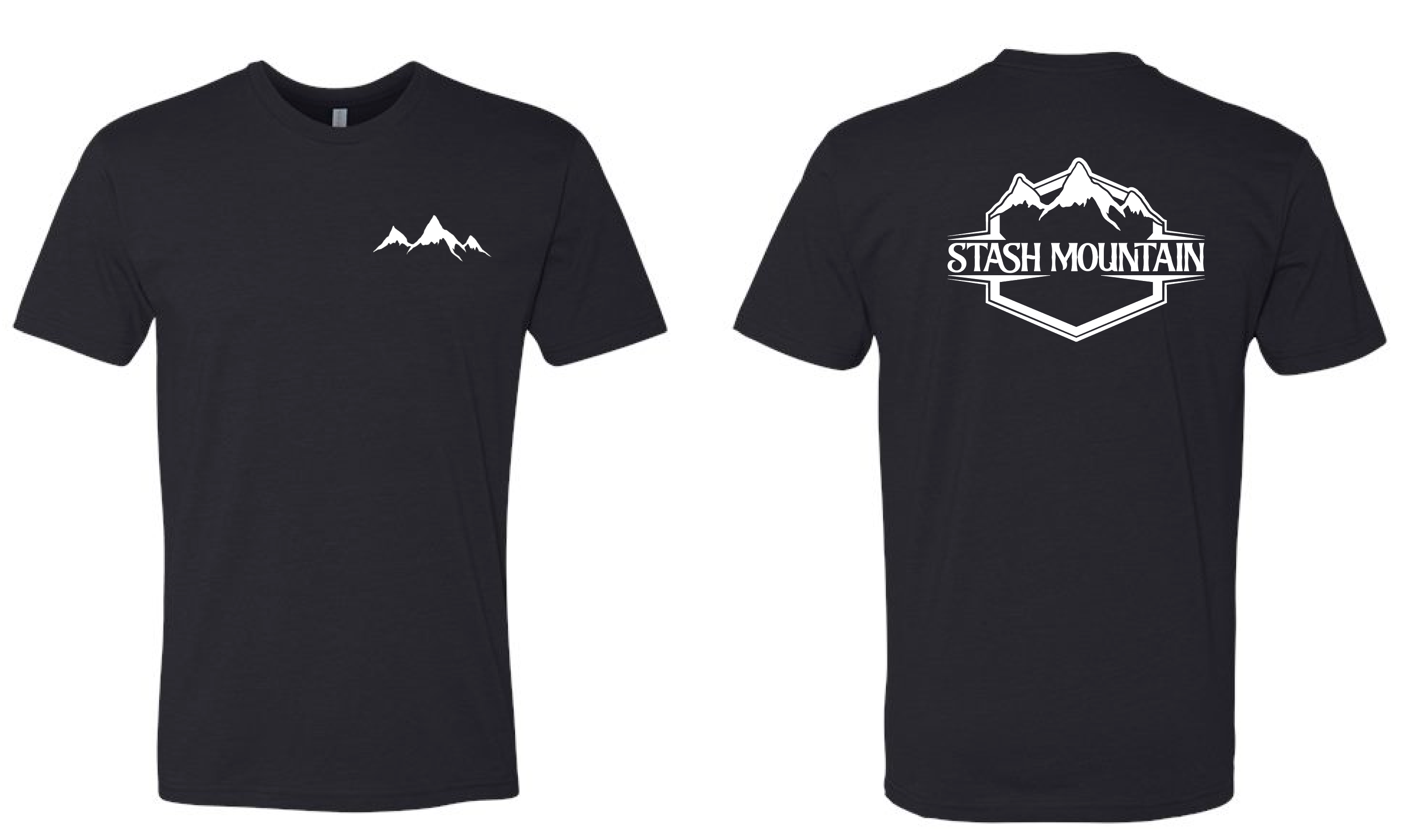 Stash Mountain classic logo tee